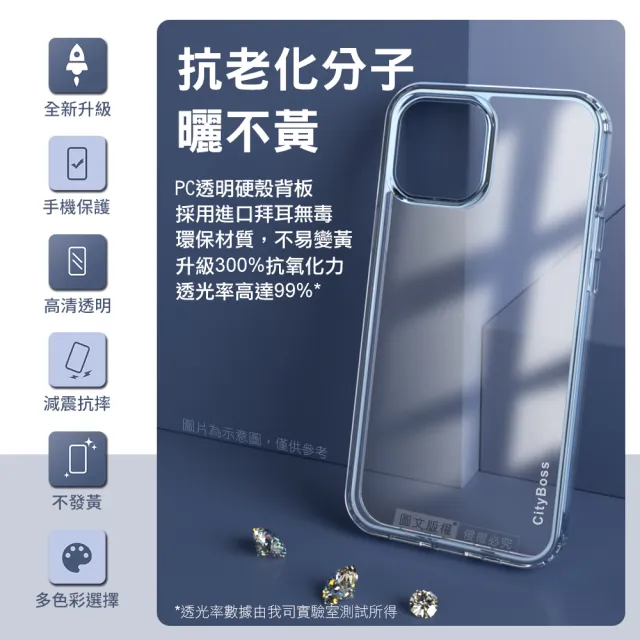 【CITY晶鑽彩盾】三星 Samsung Galaxy S23+ 抗發黃透明殼 氣囊軍規防摔手機殼