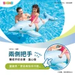 【INTEX】Vencedor 充氣海洋生物坐騎海豚(充氣坐騎 充氣浮排 浮床 水上玩具-1入-加贈光滑沙灘球*1)