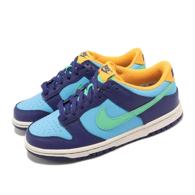 NIKE 耐吉】Dunk Low GS All-Star 2023 大童鞋女鞋藍綠休閒鞋(DV1693