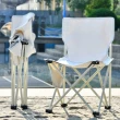【MINE 家居】自然風露營折疊長桌椅五件套 含長桌 四張椅子(餐桌/摺疊桌/露營桌/折疊椅)