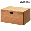 【MUJI 無印良品】橡木組合收納櫃/半型/抽屜/1段(大型家具配送)