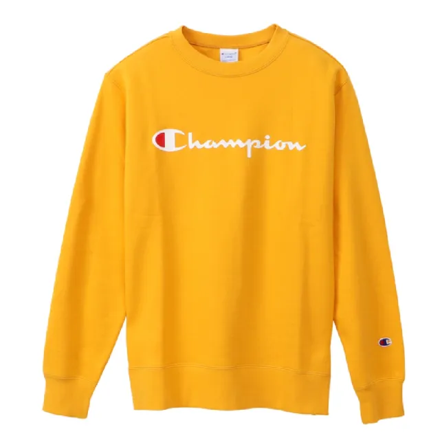 【Champion】官方直營-Basic草寫Logo長袖大學Tee-男(多色)