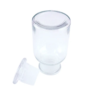 【RYAN】玻璃廣口瓶125ml/2入 儲物罐 容器瓶 851-GB125(分裝瓶 餅乾罐 油瓶 玻璃藥瓶 玻璃皿)