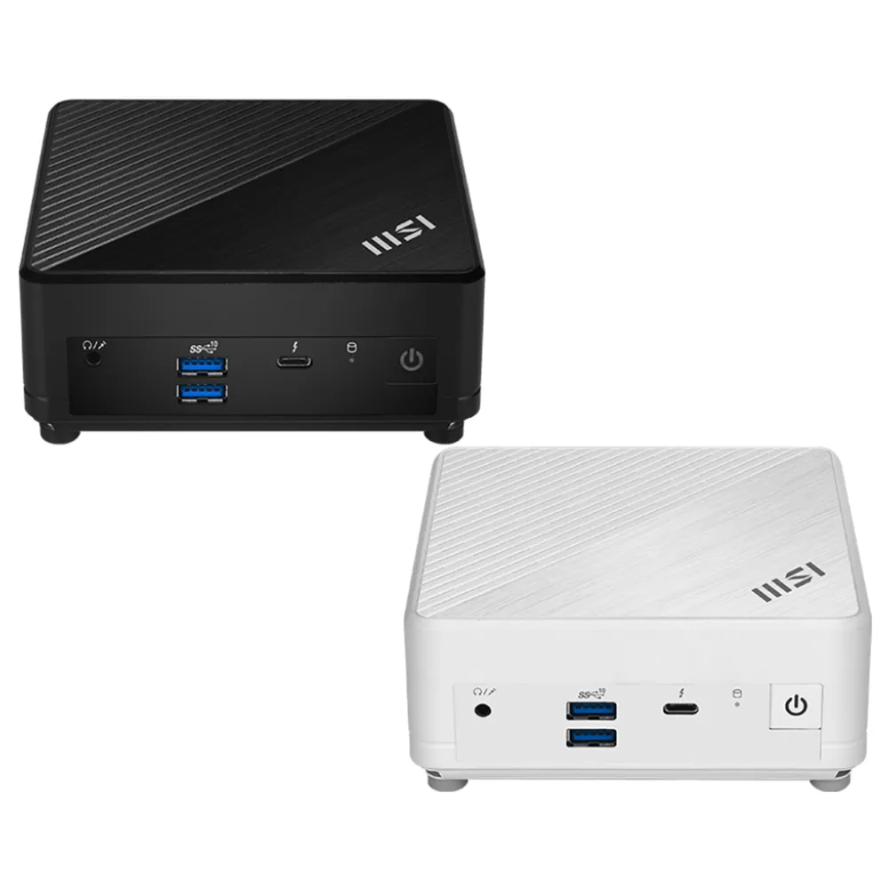 【微星平台】i3六核 {Cubi 5 12M-045BTW-SP2}迷你電腦(i3-1215U/16G/500G)