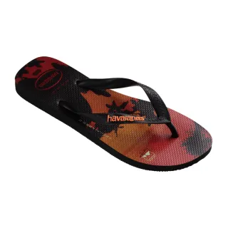 【havaianas 哈瓦仕】拖鞋 男鞋 夾腳拖 Hype 橘紅色 4127920-9456M(哈瓦士)