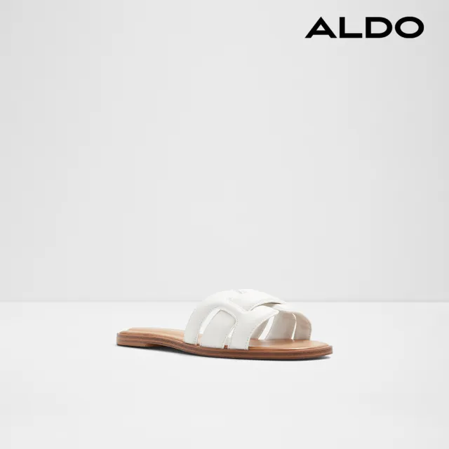 【ALDO】ELENAA-特色舒適涼拖鞋-女鞋(白色)