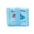【SANRIO 三麗鷗】可摺疊環保購物袋 S 人魚漢頓 藍綠格紋