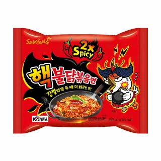【韓國火辣雞】火辣雞肉風味鐵板炒麵2倍辣風味