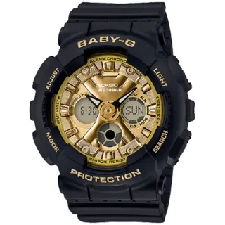 【CASIO 卡西歐】BABY-G 運動時尚手錶(BA-130-1A3)