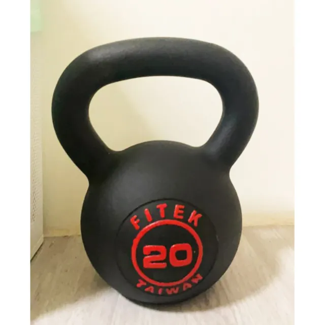 【Fitek】20公斤壺鈴 經典款壺鈴(20KG 鑄鐵壺鈴 專業壺鈴)