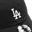 【NEW ERA】棒球帽 Casual Classic MLB 洛杉磯 道奇 老帽 黑 白 LA 男女款 經典款(NE12712415)