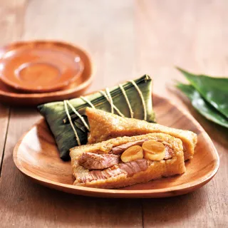 【南門市場立家肉粽】干貝鮮肉粽（200gx5入）x1袋(端午節肉粽)