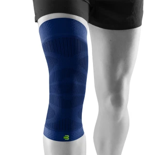 【BAUERFEIND】保爾範 專業運動壓縮護膝束套(海軍藍)