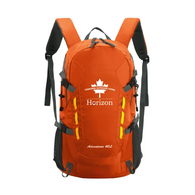 【Horizon 天際線】終極版 冒險家登山後背包 Adventurer 40L(腰扣、胸扣、防雨罩、側袋)