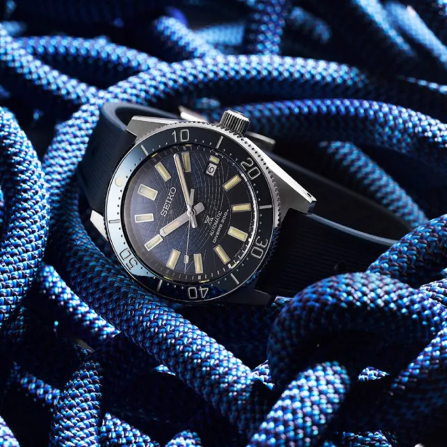 【SEIKO 精工】黑標 PROSPEX 海洋系列 水中考古200米潛水機械腕錶(8L35-01R0B/SLA065J1)