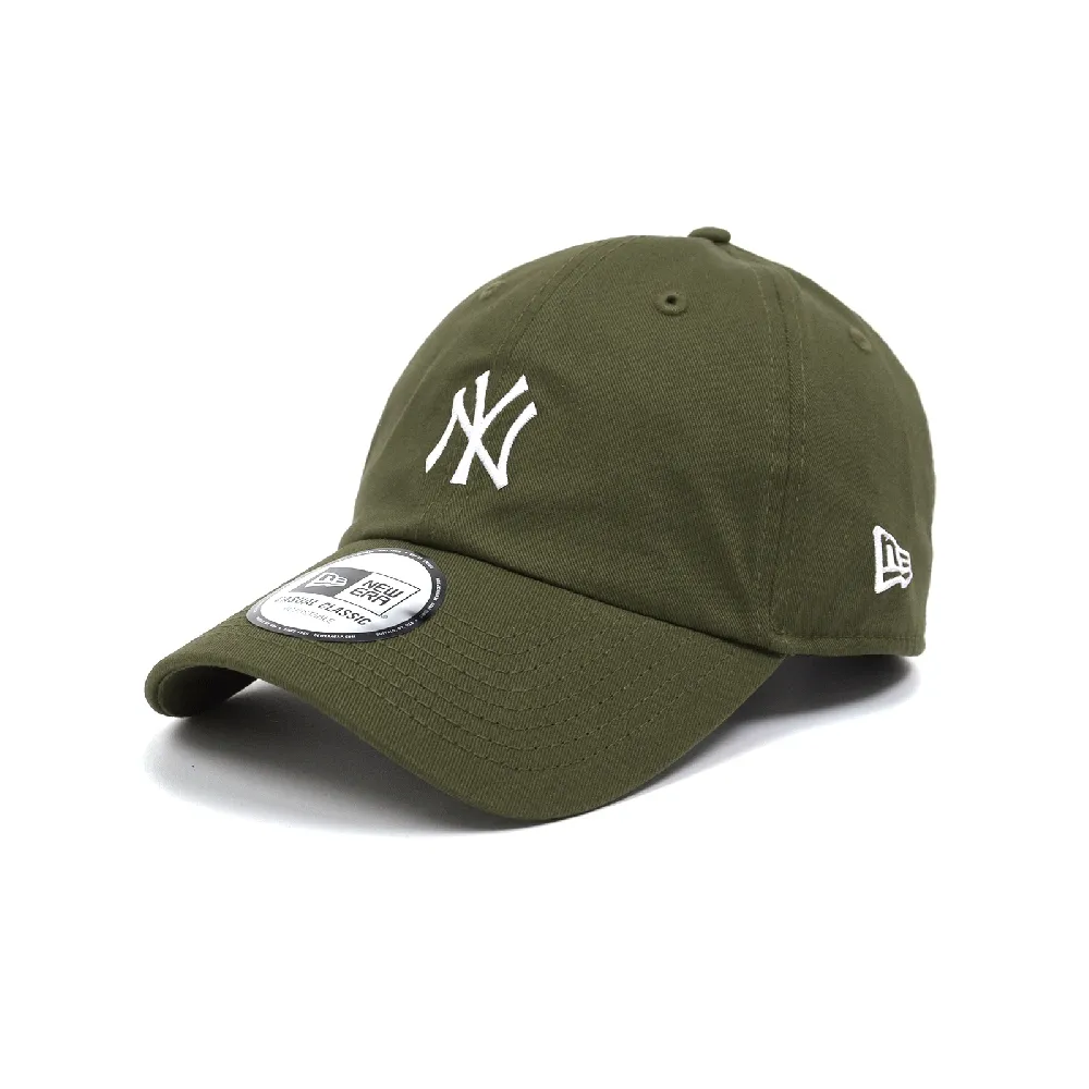 【NEW ERA】棒球帽 Casual Classic MLB 紐約 洋基 老帽 抹茶綠 白 NY 男女款 經典款(NE12712407)