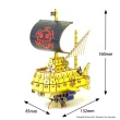 Ki-gu-mi3D木拼圖 航海王-極地潛水號(DIY)