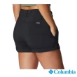 【Columbia 哥倫比亞 官方旗艦】女款-Silver Ridge Utility™超防曬UPF50防潑短褲-黑色(UAR32040BK)