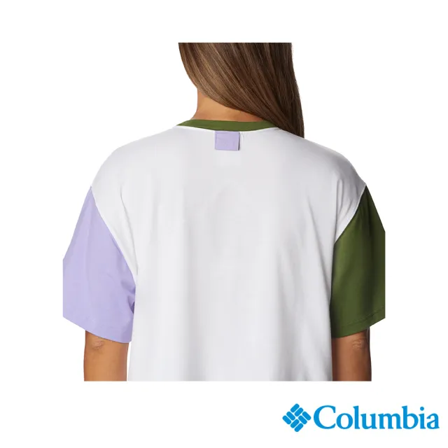 【Columbia 哥倫比亞 官方旗艦】款-Deschutes Valley™UPF50快排短袖上衣-白色(UAL31160WT)