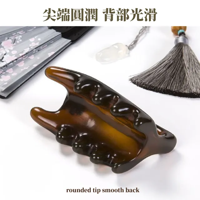 【打通經脈】天然蜜蠟雙推按摩器(頭按摩梳 經絡 全身推拿 刮痧棒 淋巴按摩 肌肉放鬆 點穴 穴道)