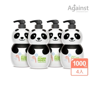【快潔適】熊貓抗菌沐浴乳1000mlx4瓶組(pH5.5胺基酸洗淨成份)
