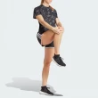 【adidas 愛迪達】短褲 女款 運動褲 M20 SHORT 黑 IC5184