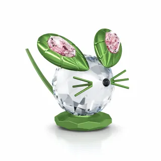 【SWAROVSKI 官方直營】Mouse Dulcis 綠色  大 交換禮物