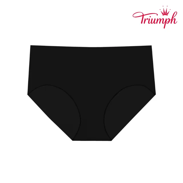 【Triumph 黛安芬】貼身無痕系列無痕三角內褲 M-EL(黑)