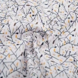 【ROBERTA 諾貝達】印度素材 台灣製 純棉合身版 花俏亮麗短袖襯衫(橘)