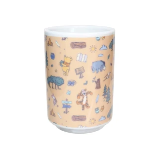 【sunart】迪士尼 小熊維尼 陶瓷日式茶杯 湯吞杯 繽紛(餐具雜貨)