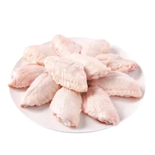 【約克街肉鋪】台灣雞中翅4包(1000g±10%/包)