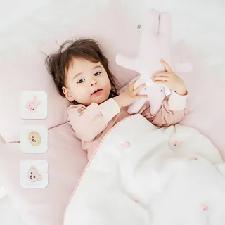 【ARIBEBE】韓國 兒童睡袋三件組 萌Q系列(多款可選)