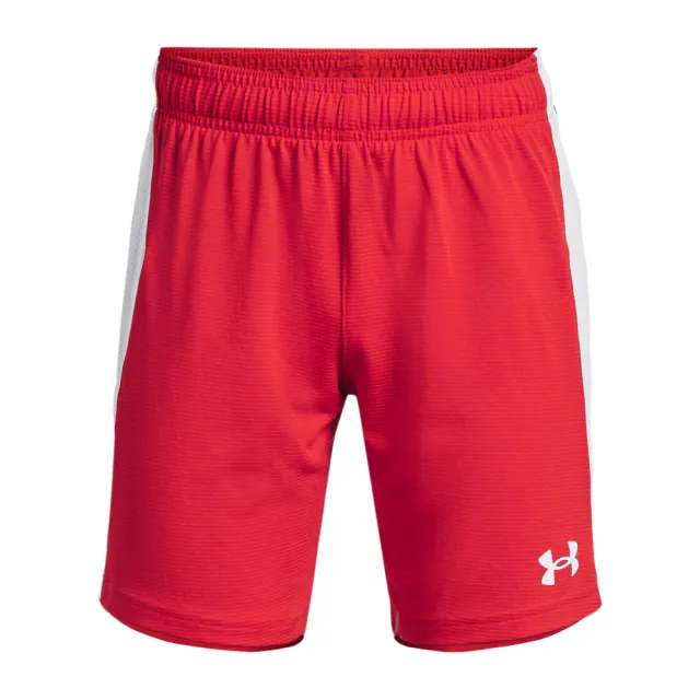 【UNDER ARMOUR】UA 男童 Match 2.0 短褲_1364965-600(紅)