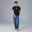 【Lee 官方旗艦】男裝 短袖T恤 / 系列塗鴉印花 氣質黑 標準版型(LB302015K11)