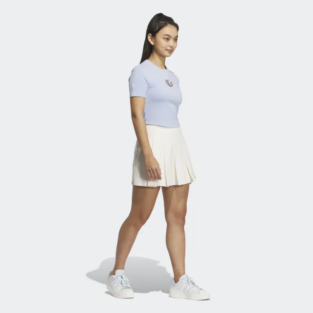 【adidas 官方旗艦】MONKEY KINGDOM 短版短袖上衣 女 - Originals IP1775