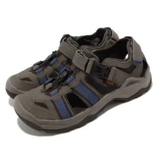 【TEVA】水陸鞋 Omnium 2 男鞋 咖啡棕 護指 水陸機能鞋 魔鬼氈 休閒 涼鞋(1019180BNGC)