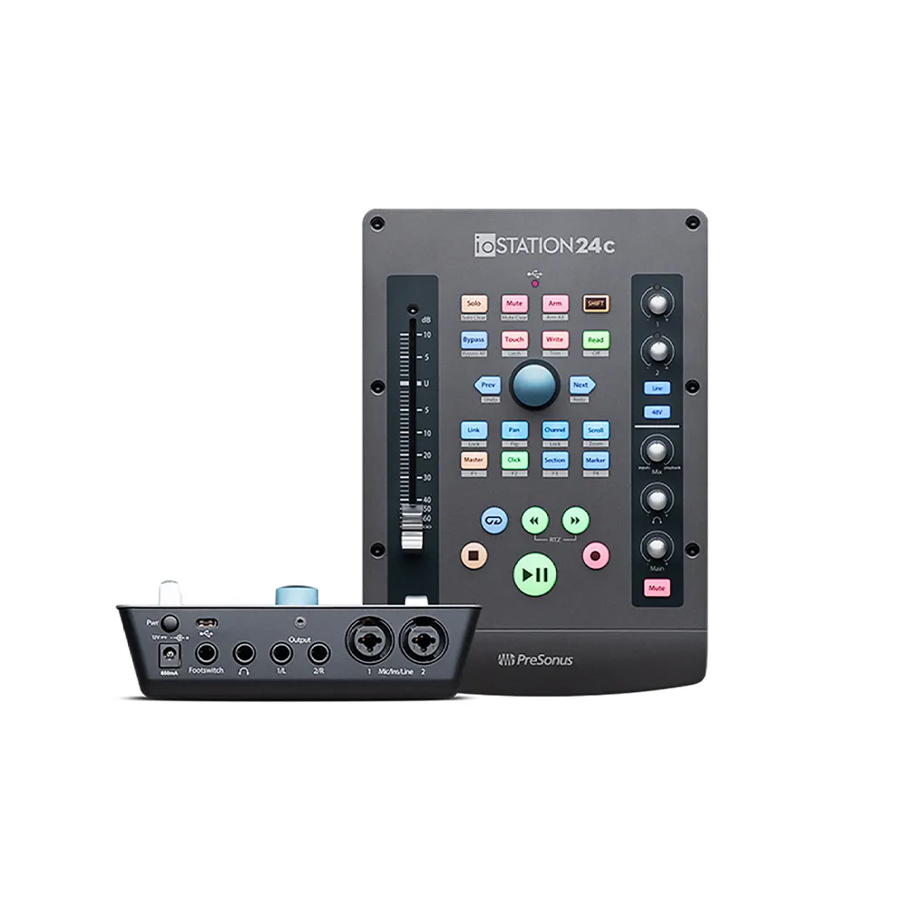 【PreSonus】ioStation 24C USB 錄音介面控制器