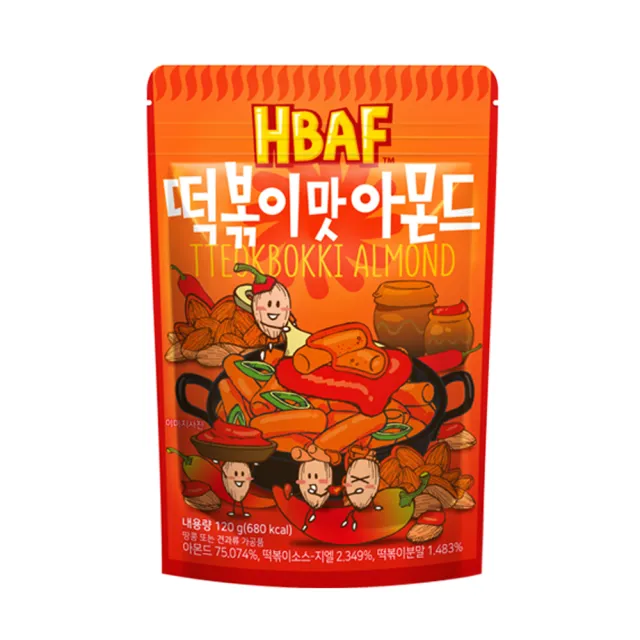 【HBAF】杏仁果120g(口味任選)