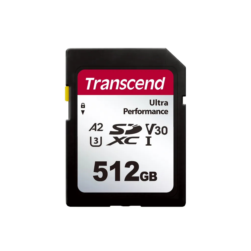 【Transcend 創見】SDC340S SDXC UHS-I U3 V30/A2 512GB 記憶卡(TS512GSDC340S)