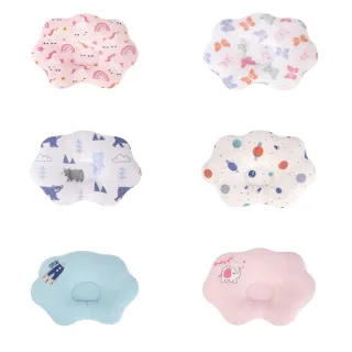 【Luvable Friends】棉柔雲朵3D護頭型嬰兒枕 - 6款可選(現貨速達)