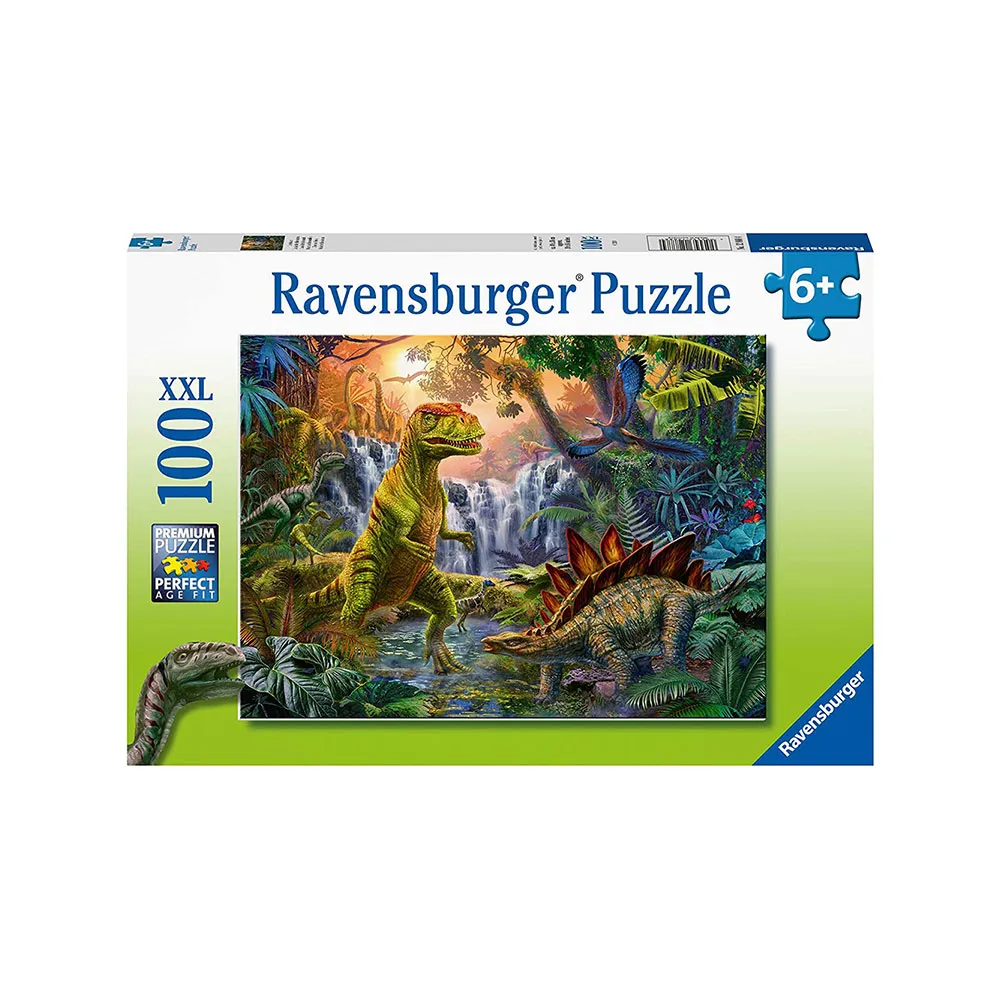 【Ravensburger】維寶拼圖 恐龍世界 XXL 100片