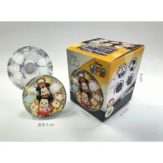 【HUNDRED PICTURES 百耘圖】Disney Tsum Tsum 1拼圖磁鐵16片透明圓(迪士尼)