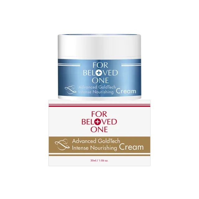【For Beloved One 寵愛之名】黃金藍銅玻尿酸保濕霜30ml(藍銅胜肽/保濕乳霜/好吸收/修護舒緩/澎潤細緻)