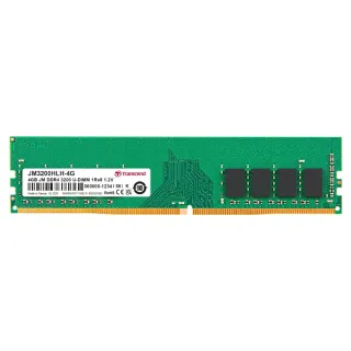 【Transcend 創見】JetRam DDR4 3200  4GB 桌上型記憶體(JM3200HLH-4G)