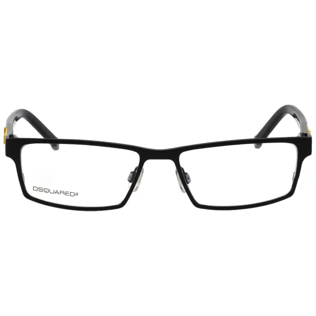 【DSQUARED2】中性款 光學眼鏡DQ5070(黑色)