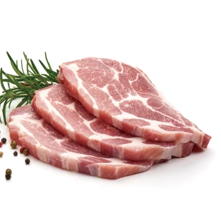 【約克街肉鋪】台灣沙朗豬排12片(80g±10%/片)