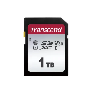 【Transcend 創見】SDC300S SDXC UHS-I U3 V30 1TB 記憶卡(TS1TSDC300S)