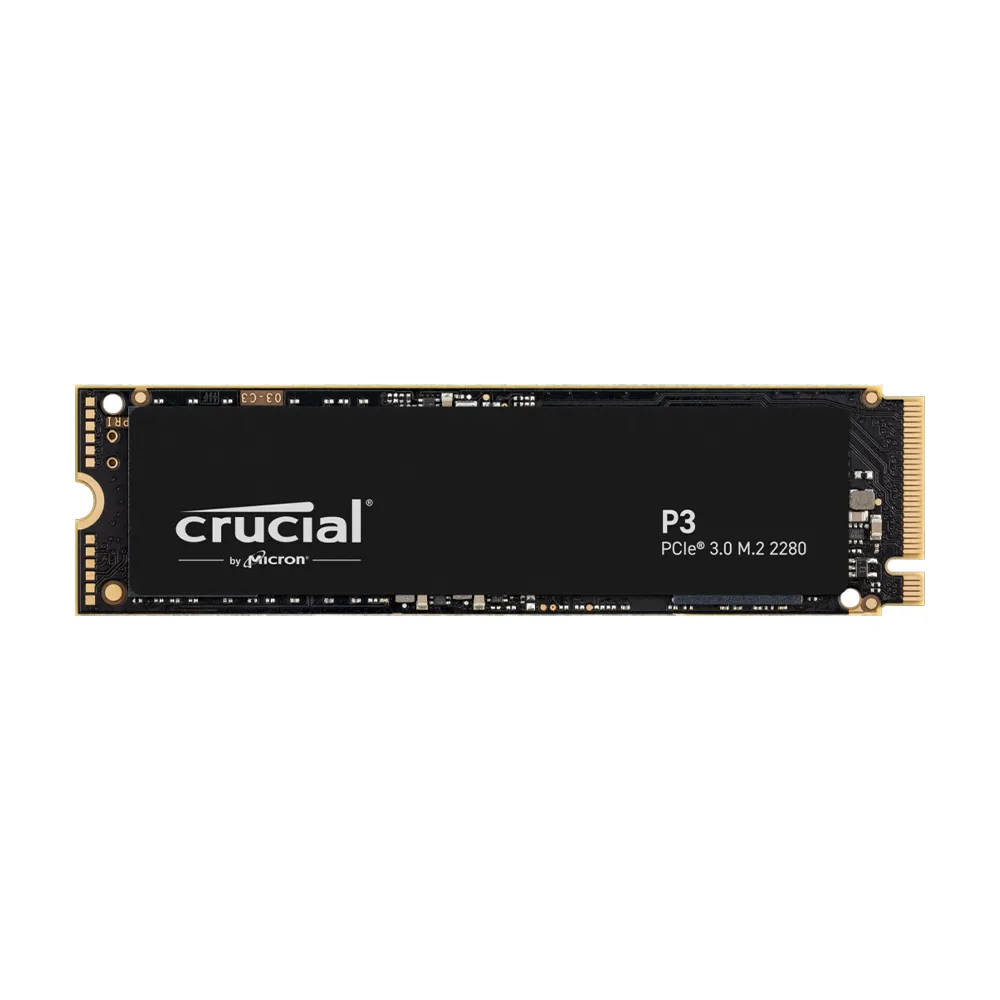 【Crucial 美光】P3 2TB M.2 2280 PCIe 3.0 ssd固態硬碟 讀 3500M 寫 3000M(CT2000P3SSD8)