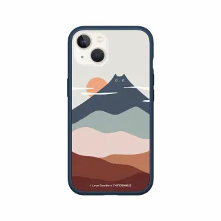 【RHINOSHIELD 犀牛盾】iPhone 14/Plus/14 Pro/Max Mod NX手機殼/I Love Doodle-貓咪山(I Love Doodle)