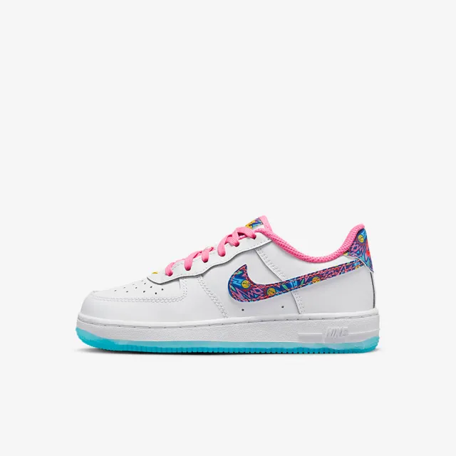 NIKE 耐吉】休閒鞋運動鞋FORCE 1 LOW ASW PS 男鞋女鞋中童粉藍